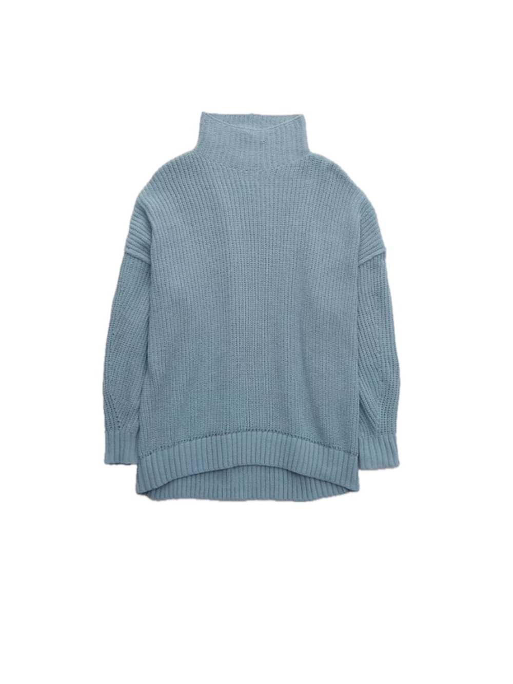 Aerie Chenille Feels Sweater - Cloudy Blue, Size S